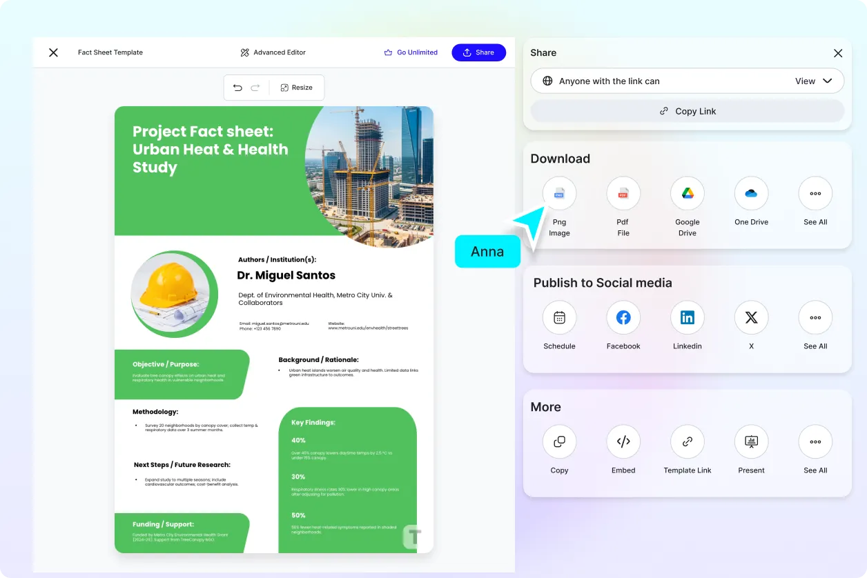 Free AI Fact Sheet Generator, Create Fact Sheet Images Online [ No Signup ]